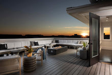 Load image into Gallery viewer, Louvre Rectangle Fire Pit w/ FireStarter