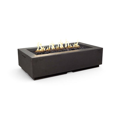Louvre Long Rectangle Fire Pit w/ FireStarter