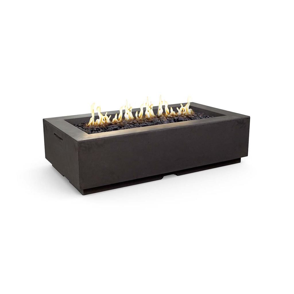 Louvre Rectangle Fire Pit w/ FireStarter