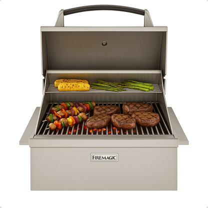 Fire Magic 24″ Built-in Charcoal Grill 12-SC01C-A