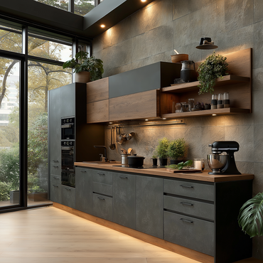 Stone Craft Modular Kitchen Set