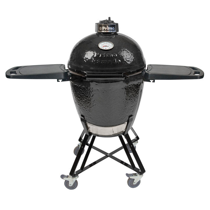 Primo Round Oval All-In-One Ceramic Charcoal Grill Package