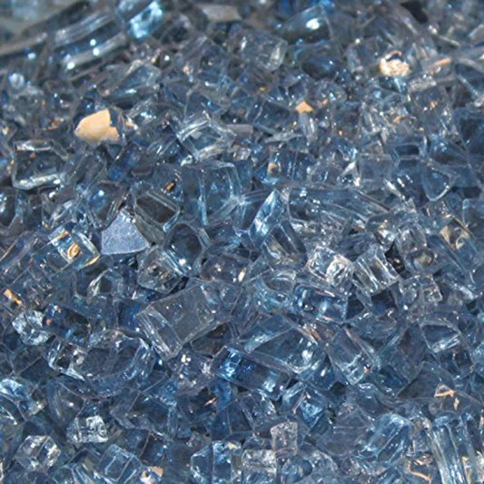 Empire Comfort Systems Crushed Decorative Glass - Blue Clear - DG1BUC