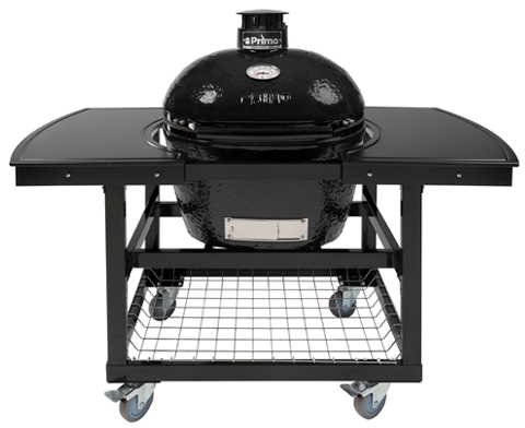 Primo Large Oval Ceramic Charcoal Grill | All-In-One Package